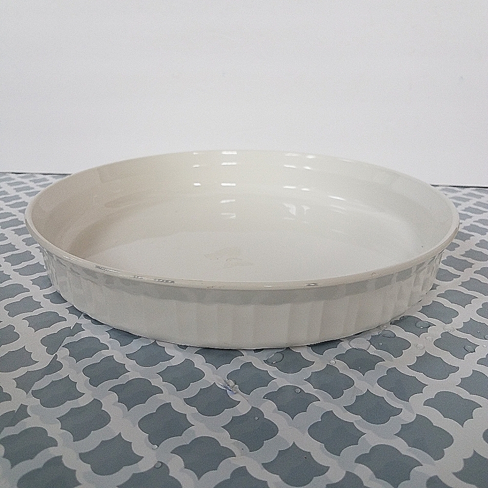 Corningware F3B Quiche Dish 10 Inch Diameter